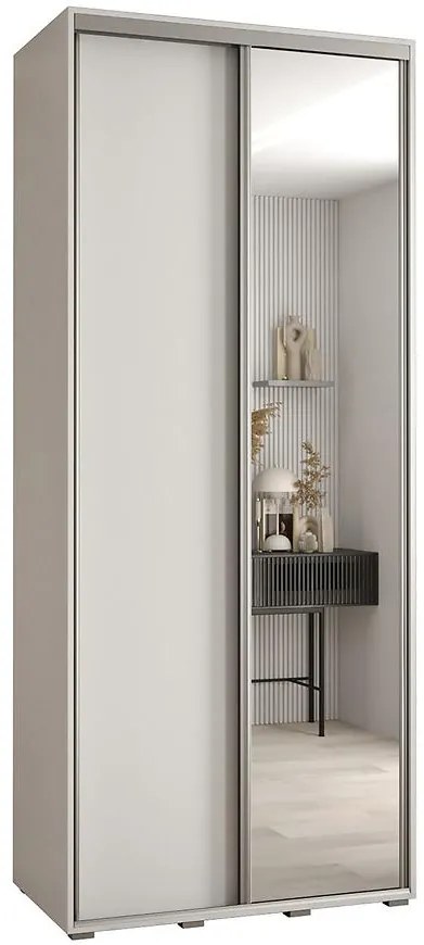 Skriňa 45 Canaris 3 100 biela/silver