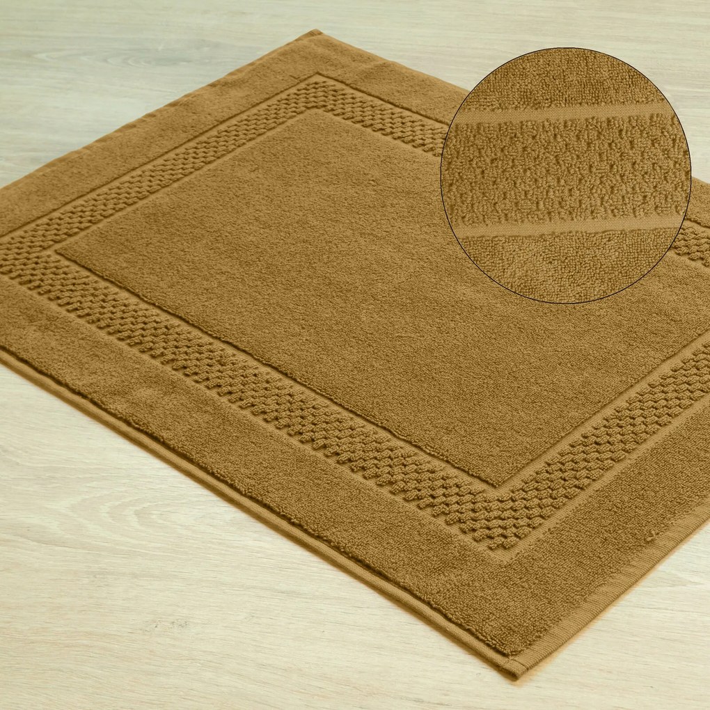 PREDLOŽKA DO KÚPEĽNE CALEB 50X70 CM MEDOVÁ