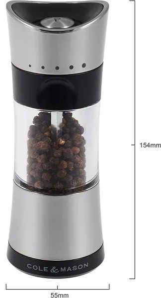 Cole&Mason - Mlynček na soľ HORSHAM 15,4 cm