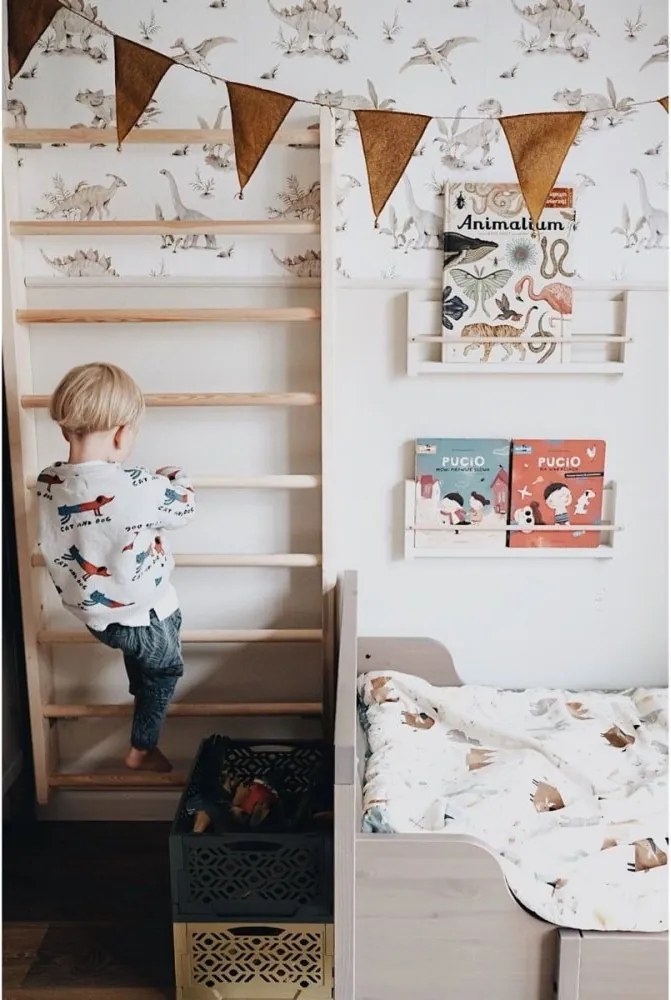 Tapeta šťastní dinosaury 280x50 cm