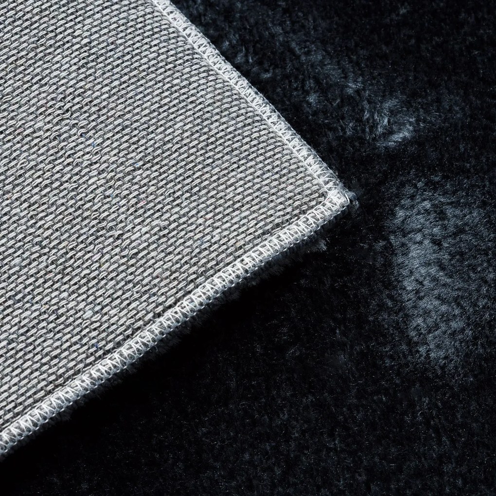 Kusový koberec Visco Rabbit Dark grey 5, 120x170, šedá, detská izba, Dywany Łuszczów