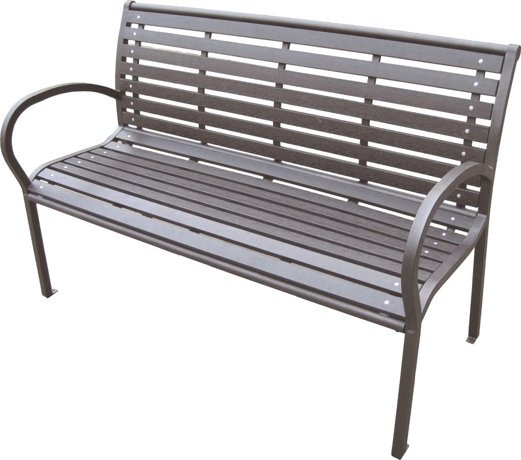 Garden Line ZÁHRADNÁ LAVICA 125 x 60 x 80 TMAVÁ *5842