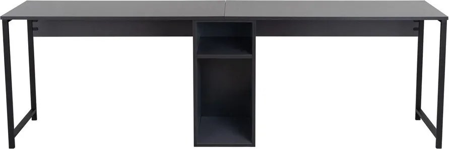 Matný pracovný stôl 60x240 cm Twin – Kalune Design