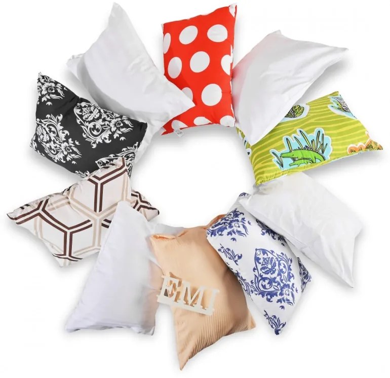 Obliečka na vankúš Mix EMI, Vankúš 50x50