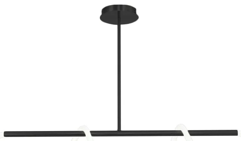 Toolight - LED závesné svietidlo APP856-CP, čierna, OSW-04031