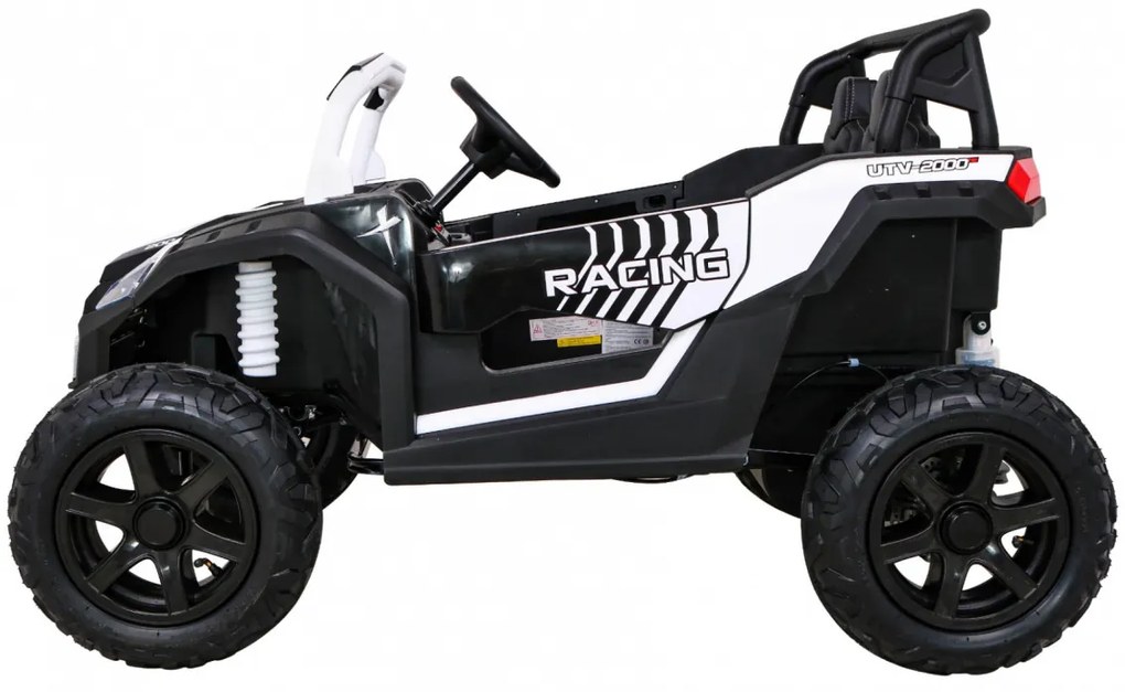 RAMIZ ELEKTRICKÉ AUTÍČKO BUGINA Elektrická bugina ATV STRONG Racing 4x4 Buggy Biela 180 W, 24V, 24V14Ah, 2023