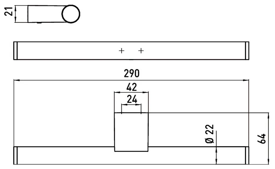 Emco System 2 - Dvojitý držiak náhradného toaletného papiera, chróm 350500101