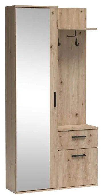 Predsieňová skriňa WELCH 97cm Dub artisan