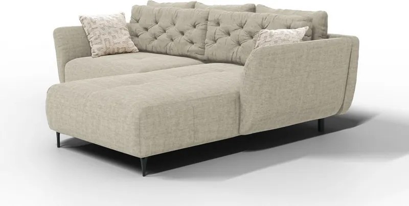 Rohová sedacia súprava Salo, béžová látka