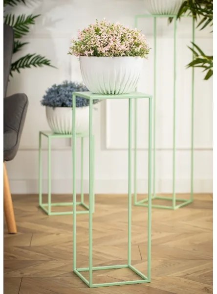 Stojan na kvety 70x24 cm svetlozelená