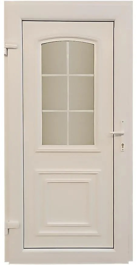 Dvere vchodové Rijeka D34 90P 98x198x7 biela