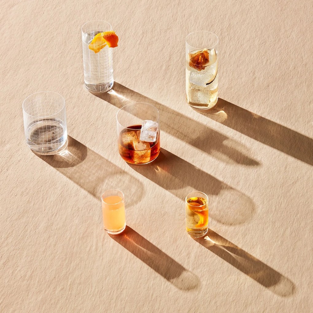Sklenené poháriky na whisky Finesse 300 ml 4 ks