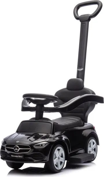 LEAN Toys Mercedes 3 v 1 Push Ride Rider Black