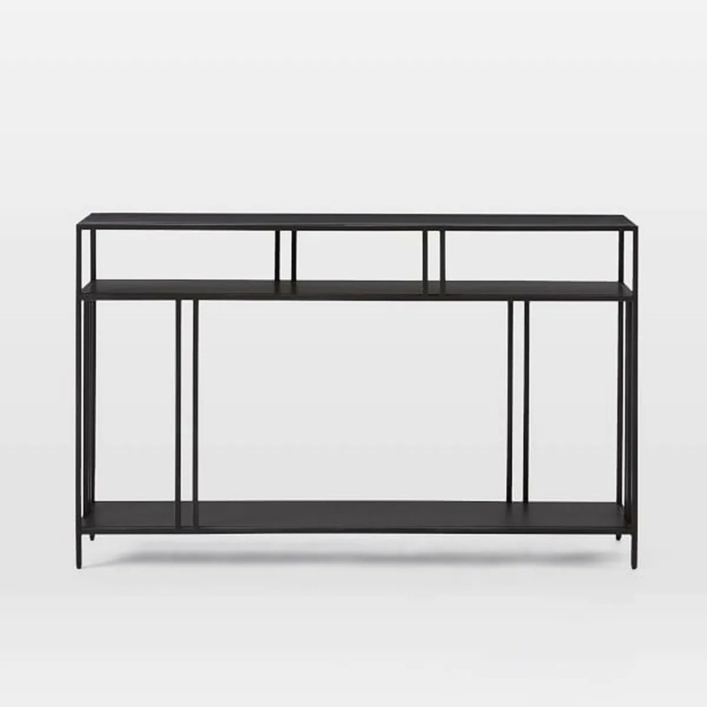 Dekoratívny stolík Venedik Black