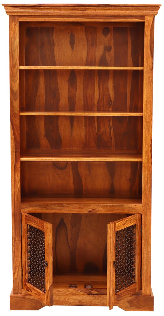furniture-nabytek.cz - Knihovna na knihy 100x45x200 z masivu palisandr