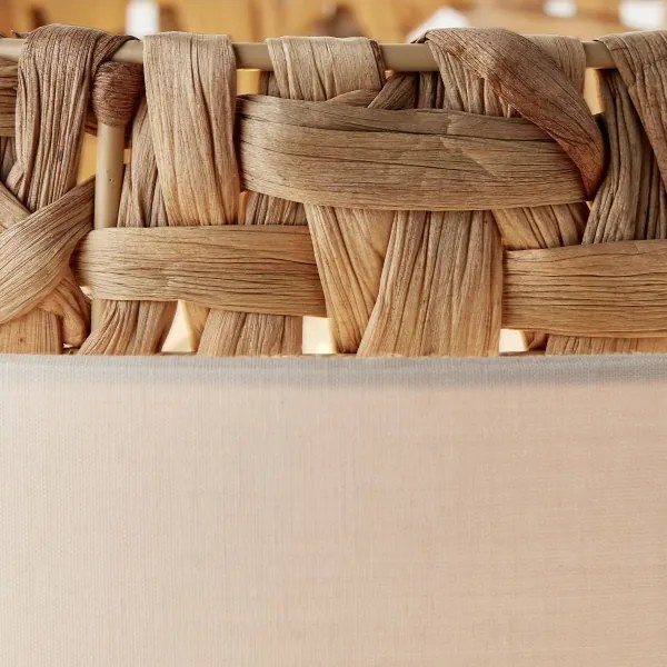 Brilliant - Stolná lampa WATERLILLY 1xE27/60W/230V krémová