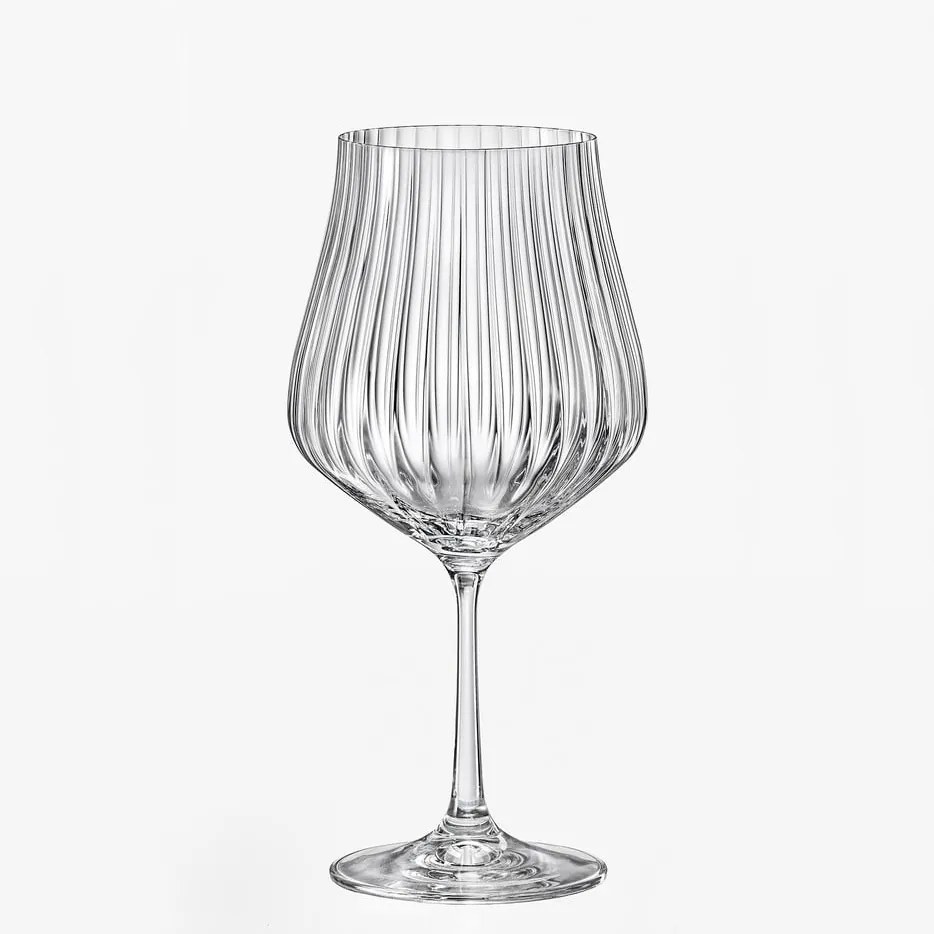 Crystalex poháre na červené víno Tulipa Optic 600 ml 6 KS