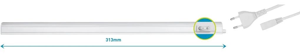 Retlux RLL 503 Lineárne LED svietidlo s trubicou T5 studená biela, 31,3 cm