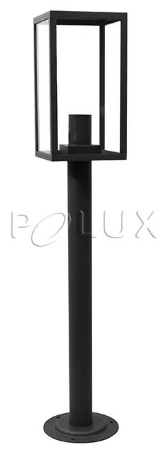 PLX Vonkajšia stojacia lampa HALIFAX 1xE27, 60W, 68cm, čierna