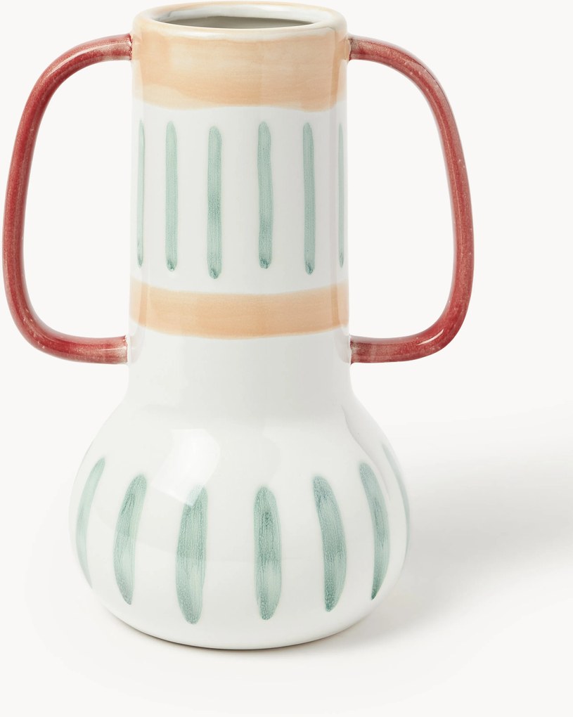 Ručne maľovaná váza Lise, V 30 cm