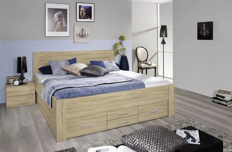 Set nočných stolíkov (2 ks) Isotta, dub sonoma