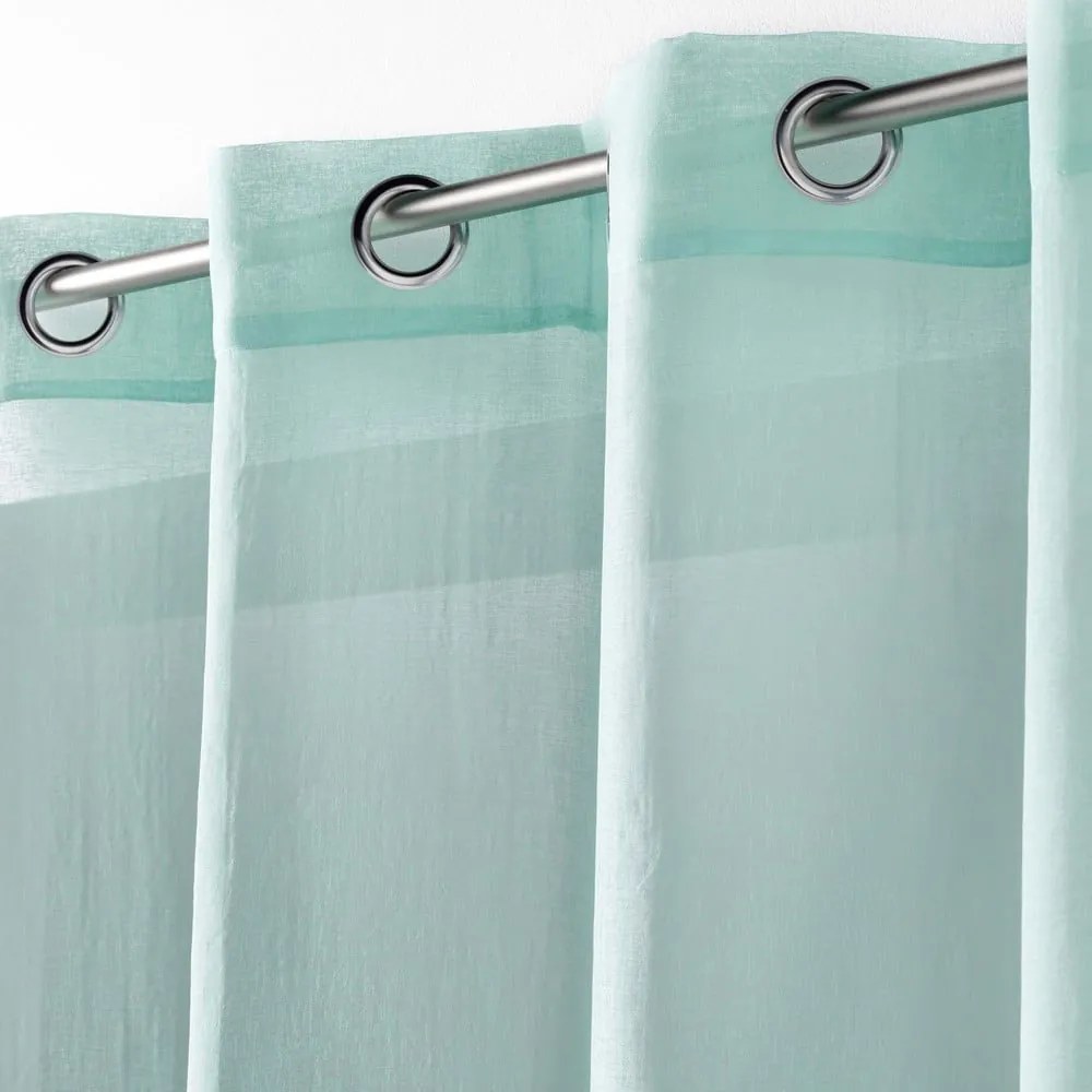 Záclona v mentolovej farbe 140x280 cm Telma – douceur d'intérieur