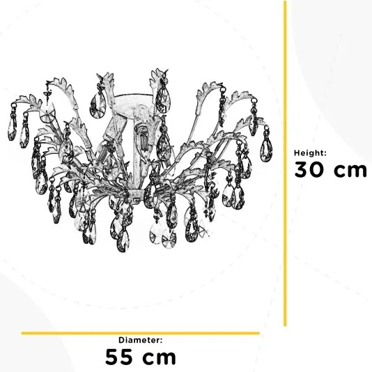ONLI - Stropné svietidlo CESTA 3xE14/6W/230V