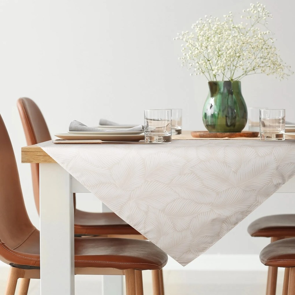 ZÁHRADNÝ VODEODOLNÝ OBRUS GARDEN 85X85 CM LISTY