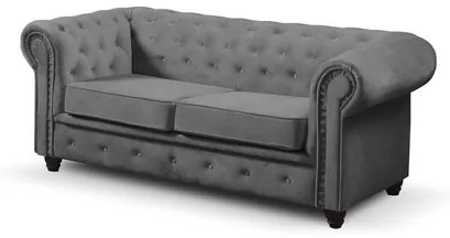 Pohovka Infinity Chesterfield II Čierna