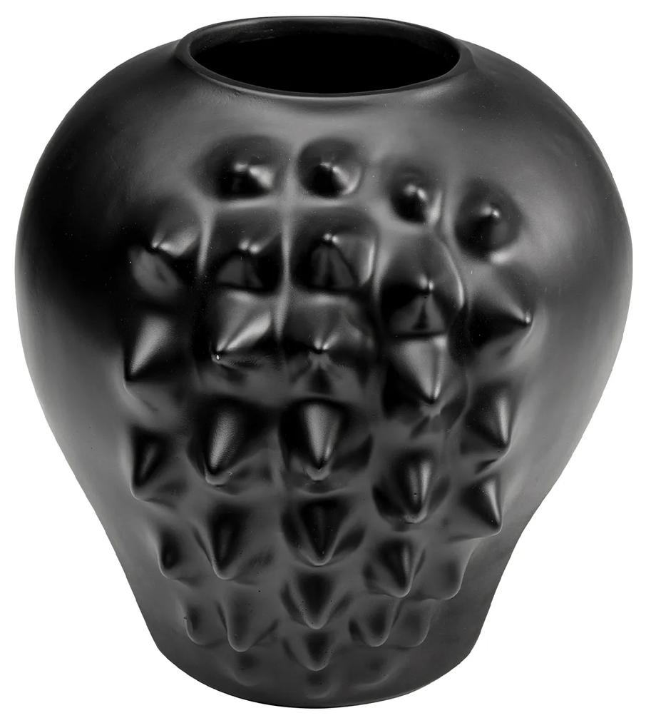 Conchiglia váza čierna 28 cm