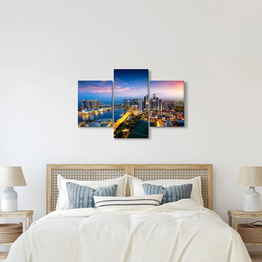Obraz - Singapur, Ázia (90x60 cm)