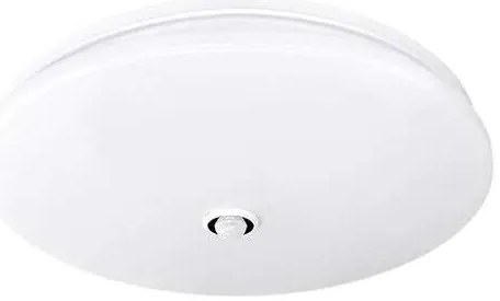 Solight LED stropné svietidlo PLAIN s PIR senzorom, 18W, 1260lm, 3000K, okrúhle, 33cm