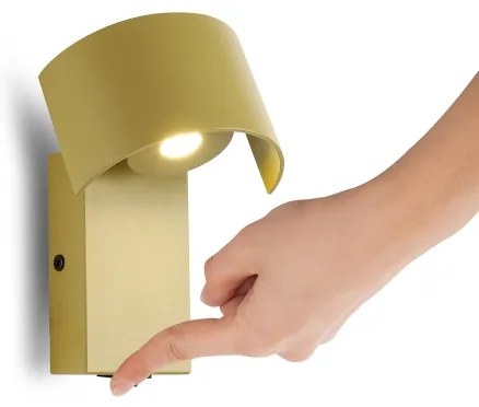 Brilagi - LED Nástenná lampa VASTO LED/3W/230V žltá