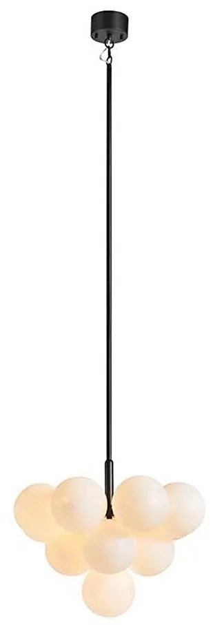 Markslöjd 107911 - Luster na tyči MERLOT 13xG9/20W/230V pr. 56 cm biela/čierna