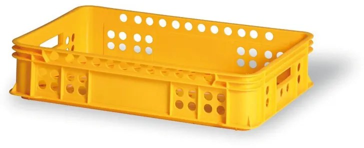 Plastová prepravka na pečivo, typ N 131-10, 600 x 400 x 135 mm