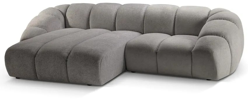 Svetlosivá rohová pohovka (ľavý roh) Diana – Micadoni