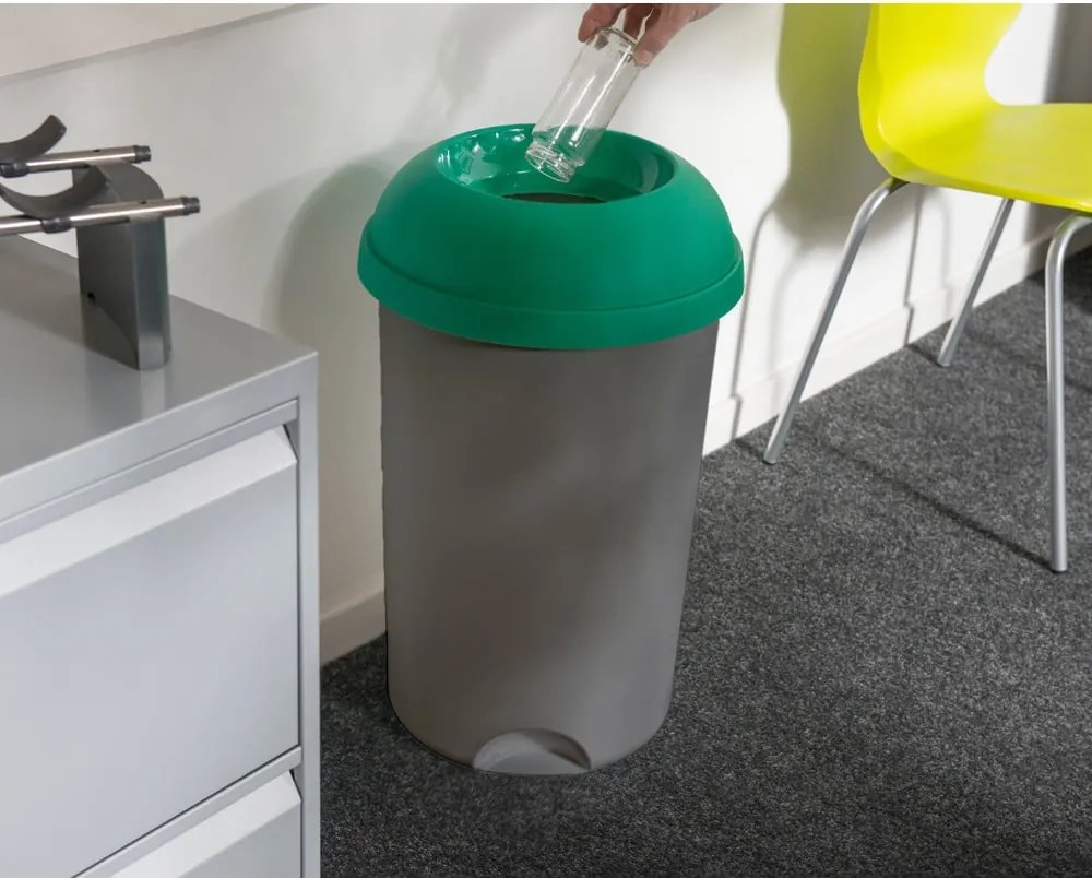 Plastové veká na odpadkové koše na triedený odpad v súprave 3 ks – Addis