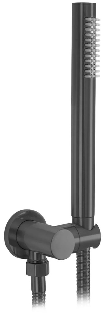 Rea Lungo, podomietkový vaňovo-sprchový set + BOX, grafitová, REA-P6380