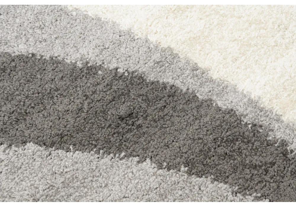 Kusový koberec shaggy Proza šedý 80x150cm