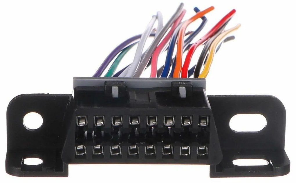 Sixtol Zásuvka OBD-II so 16 pinmi ukončená 10 cm prepojovacími káblami MECHANIC CABLE 25