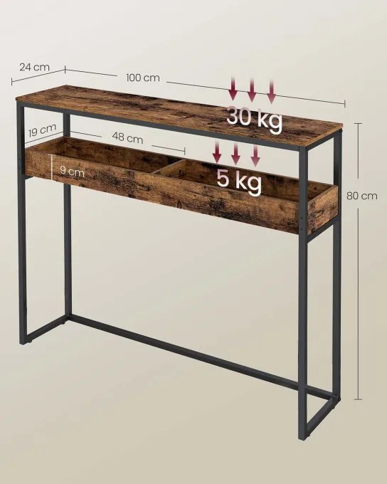 Konzolový stolík LNT091K01