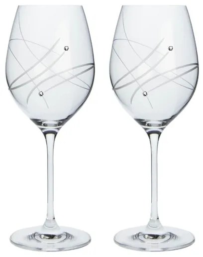 Celebration crystals Poháre na víno CRYSTALS MODERN 470 ml, 2 ks