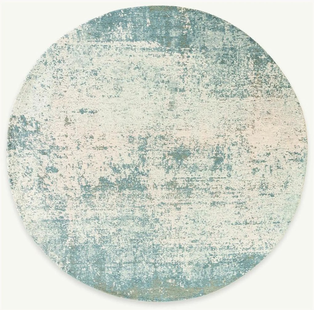 Umývateľný okrúhly žakárový koberec do interiéru/exteriéru Virgin Land