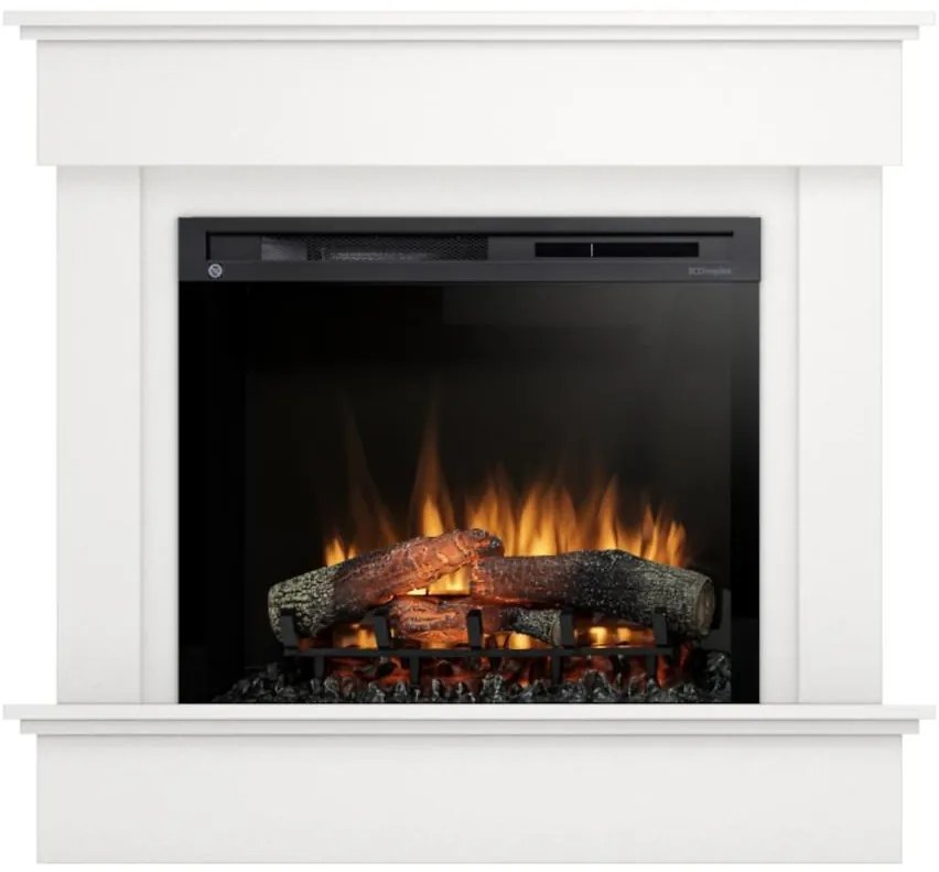 Elektrický krb Tormes 28 biely mat