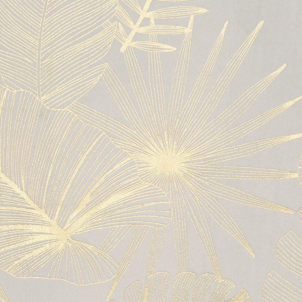 ZATEMŇOVACÍ ZÁVES NA KRÚŽKOCH ARIA 135X250 CM LISTY