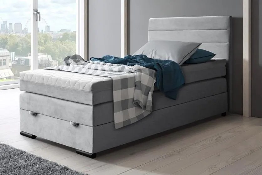 MARS, MEDDY 120X200 boxspring posteľ s úložným priestorom