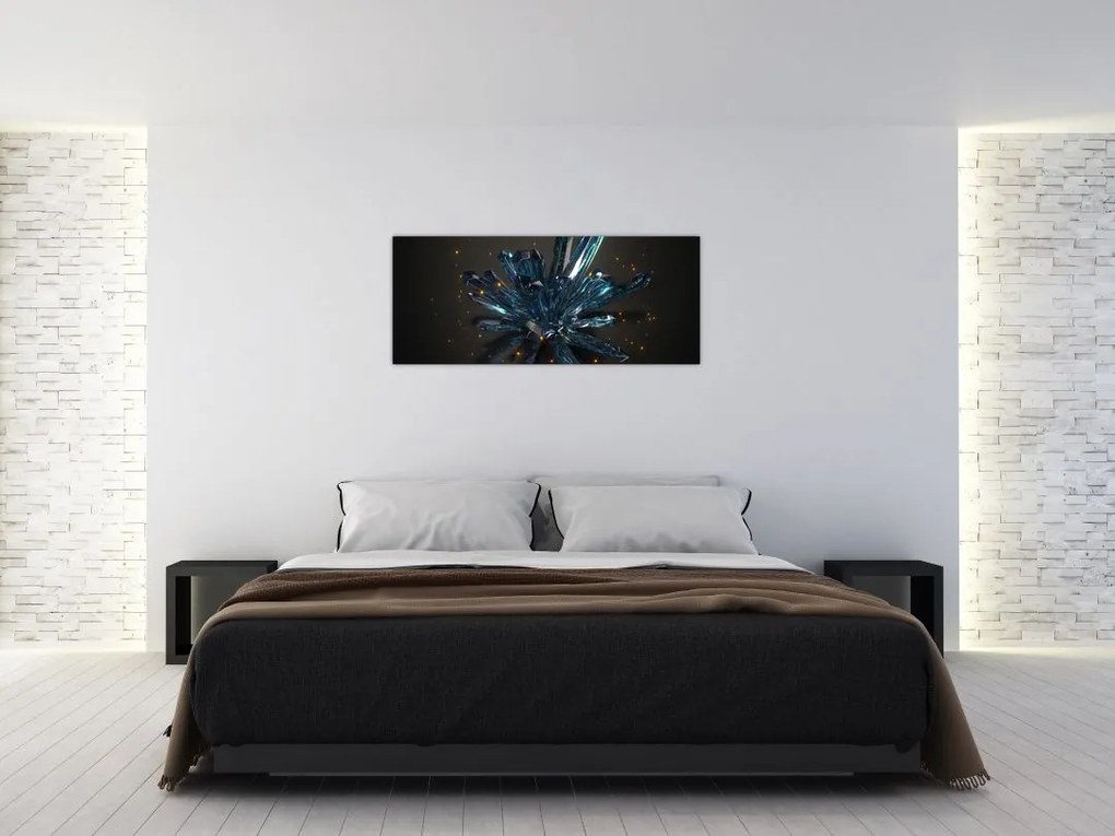 Obraz kryštálu (120x50 cm)