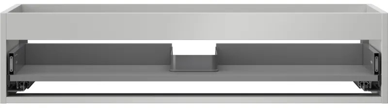 Mexen Box-A, závesná skrinka 100 cm, 1 zásuvka, sivá matná, 91AX0-1000-235-1-62