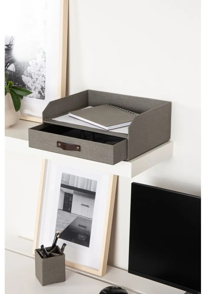 Kartónový organizér na dokumenty so zásuvkou Walter – Bigso Box of Sweden