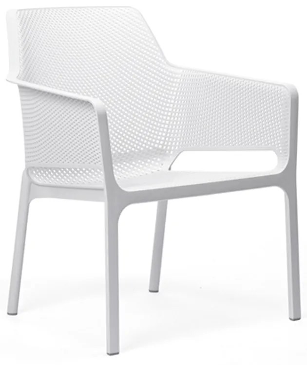 Stima Nardi zahradní kreslo NET RELAX Vyberte odtieň ->: Bianco - Biela